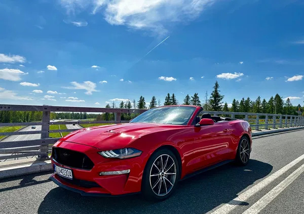 ford mustang Ford Mustang cena 105200 przebieg: 68500, rok produkcji 2019 z Lubin